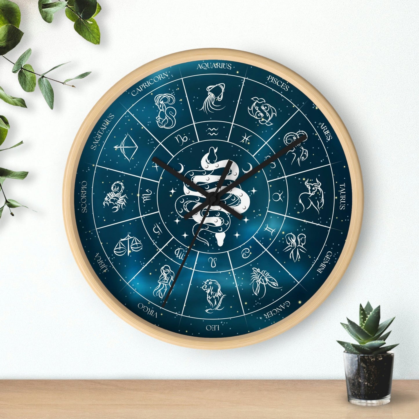 Zodiac Wall Clock